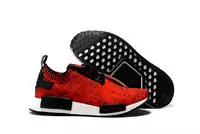 adidas chaussures originals nmd runner primeknit femmes red sum